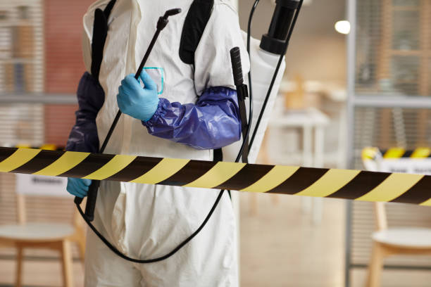 Professional Hoarding Cleanup technician working in Falls City, NE